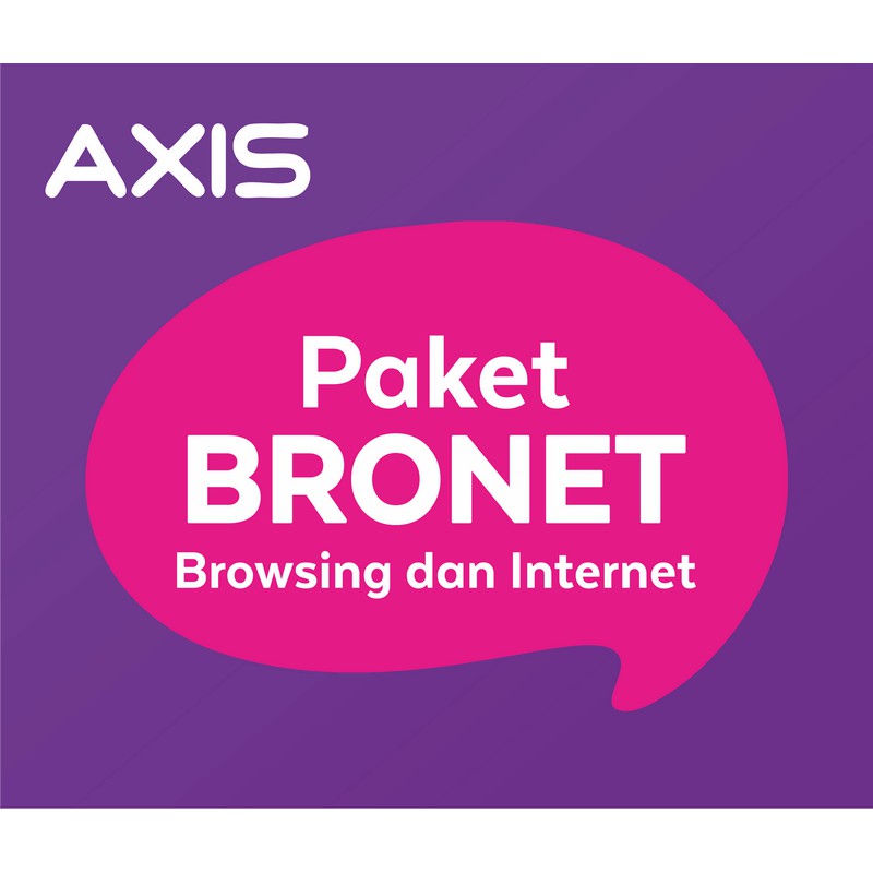 Paket Data Axis Voucher - 3 GB Bronet 60 Hari