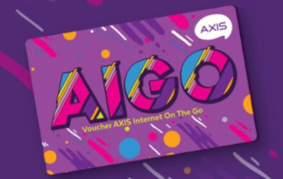 Paket Data Axis Voucher - 10 GB Voucher AIGO